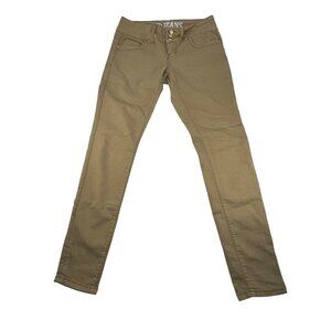 VIP Jeans Tan Skinny Pants Womens Size 5/6‎